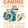 Gaming Chicken mit Controller