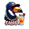 Toucan tropical fantaisie avec style