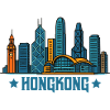 Hong Kong City Skyline