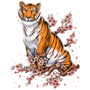 Cherry Blossom Tiger