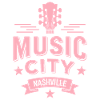 Music City Nashville Guitar Tennessee