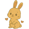 Bunny Bunny Spring Summer Easter Garden