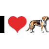 I love Beagles - Pet Design