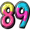 89 Number Comic