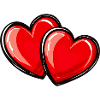 Hearts Love Symbol