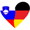 Slovenia Germany Heart