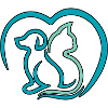 Blue cat and dog.