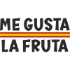 J’aime les fruits, drapeau de l’Espagne