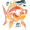 Fisch mit Sonnenbrille