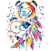 Panda with Dream Catcher