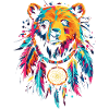 Bear with Dream Catcher