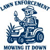 Lawn Enforcement Skeleton Design
