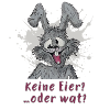 Keine Eier?….oder wat? Osterhase statement