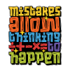 Mathematician Mistakes Allow Thinking Mathematics