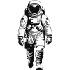 Astronaut - Profession Design Sticker