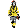 Firefighter - Profession Design Sticker