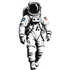 Astronaut - Profession Design Sticker