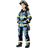 Firefighter - Profession Design Sticker