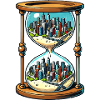 sanduhr stadt