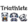 Triathlete Panda