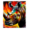 Rhinoceros Portrait