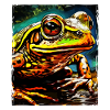 Frosch Porträt