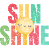 Sun shine retro été vacances