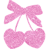 Pink Heart Cherries