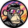Affe Comic Cool Sommer