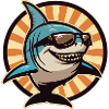 Requin Bande Dessinée Cool Été