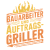 Bauarbeiter und Auftragsgriller