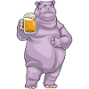 Hippo Pitcher Beer