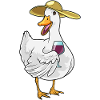 Duck red wine