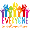 Everyone is welcome here