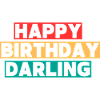 Joyeux anniversaire chérie