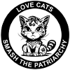 LOVE CATS SMASH THE PATRIARCHY