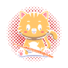 Flutist Cat Cat Flute