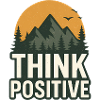 Think Positive Nature Adventure Tee