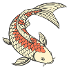 Koi Karpfen – Japanischer Glücksbringer