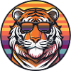 Tiger Comic Cool Été