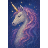 Magic Unicorn Lila