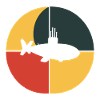 Submarine warship