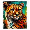 Cheetah Portrait