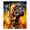 Mastiff Dog Portrait