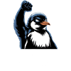 Pingouin Proteste Résistance Taxes