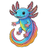 Axolotl, Buntes Axolotl