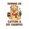 Coffee & Dry Shampoo Lama