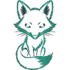 Mystic Fox in Turquoise