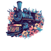 Flower Train Magic