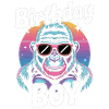 Singe cool pour l’anniversaire